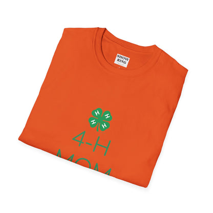 4-H Shirt for Moms and Mamas  - Unisex Softstyle T-Shirt
