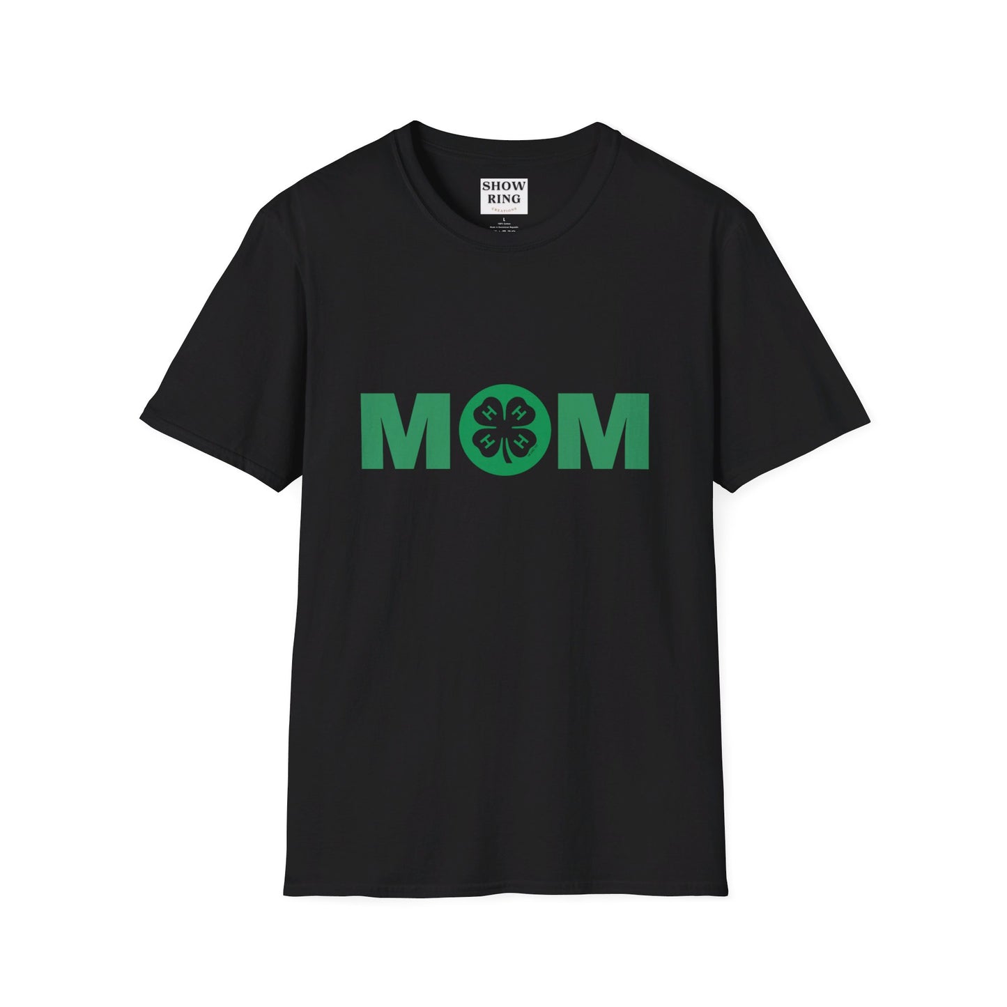 4-H Mom Shirt - Unisex Softstyle T-Shirt