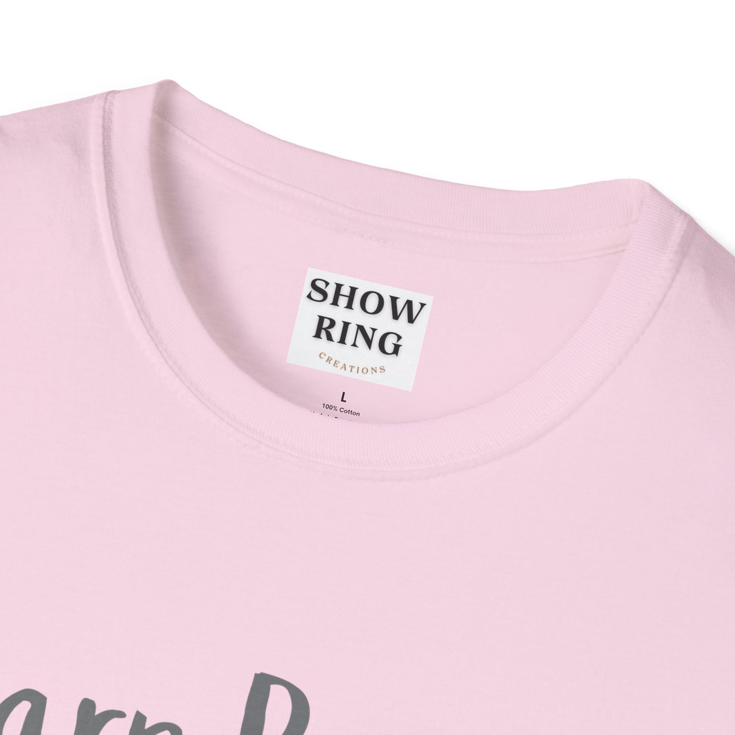 Barn Raised 100% Pure Country, Unisex Softstyle T-Shirt - Country Vibe, Farm Life, Casual Wear, Gift for Farmers, Rustic Style