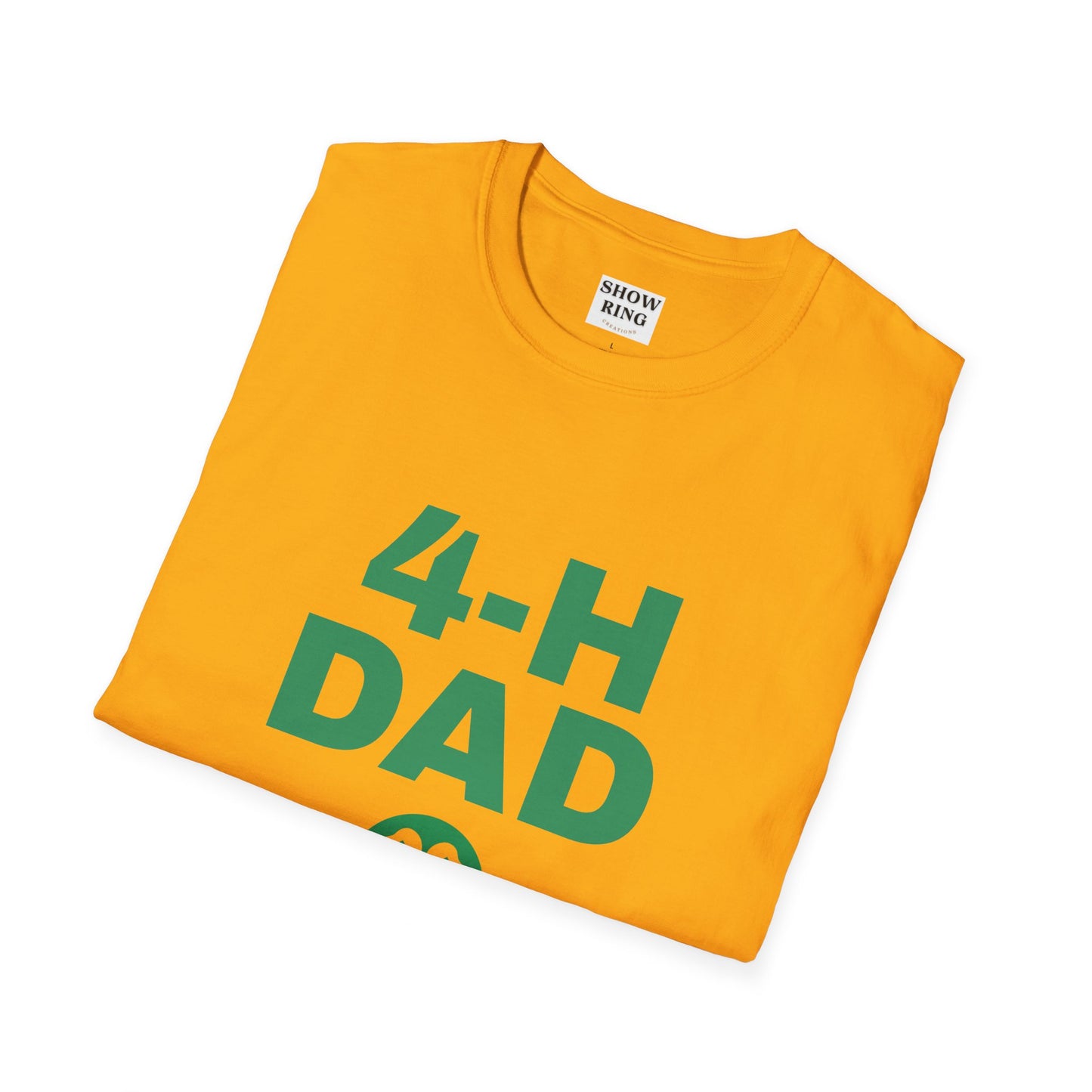 4-H Dad's Shirt - Unisex Softstyle T-Shirt