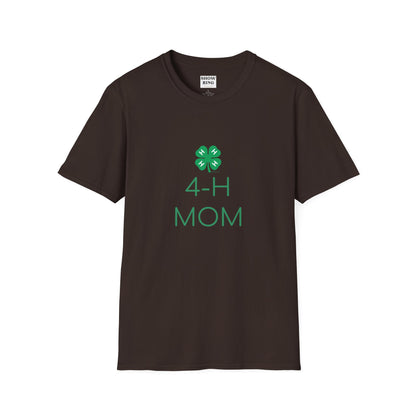4-H Shirt for Moms and Mamas  - Unisex Softstyle T-Shirt