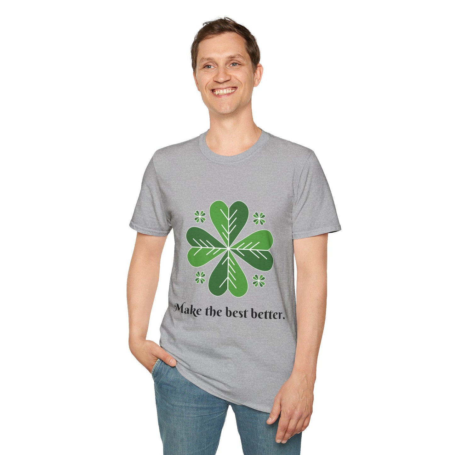 4-H Motto Tee - Unisex Soft style T-Shirt for Men and Women