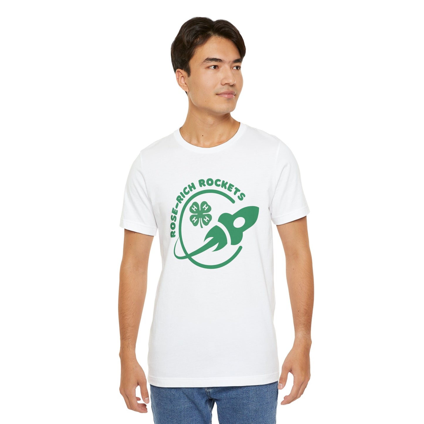 Adult Rose-Rich 4-H Rocketry Club Tee, Unisex T-Shirt