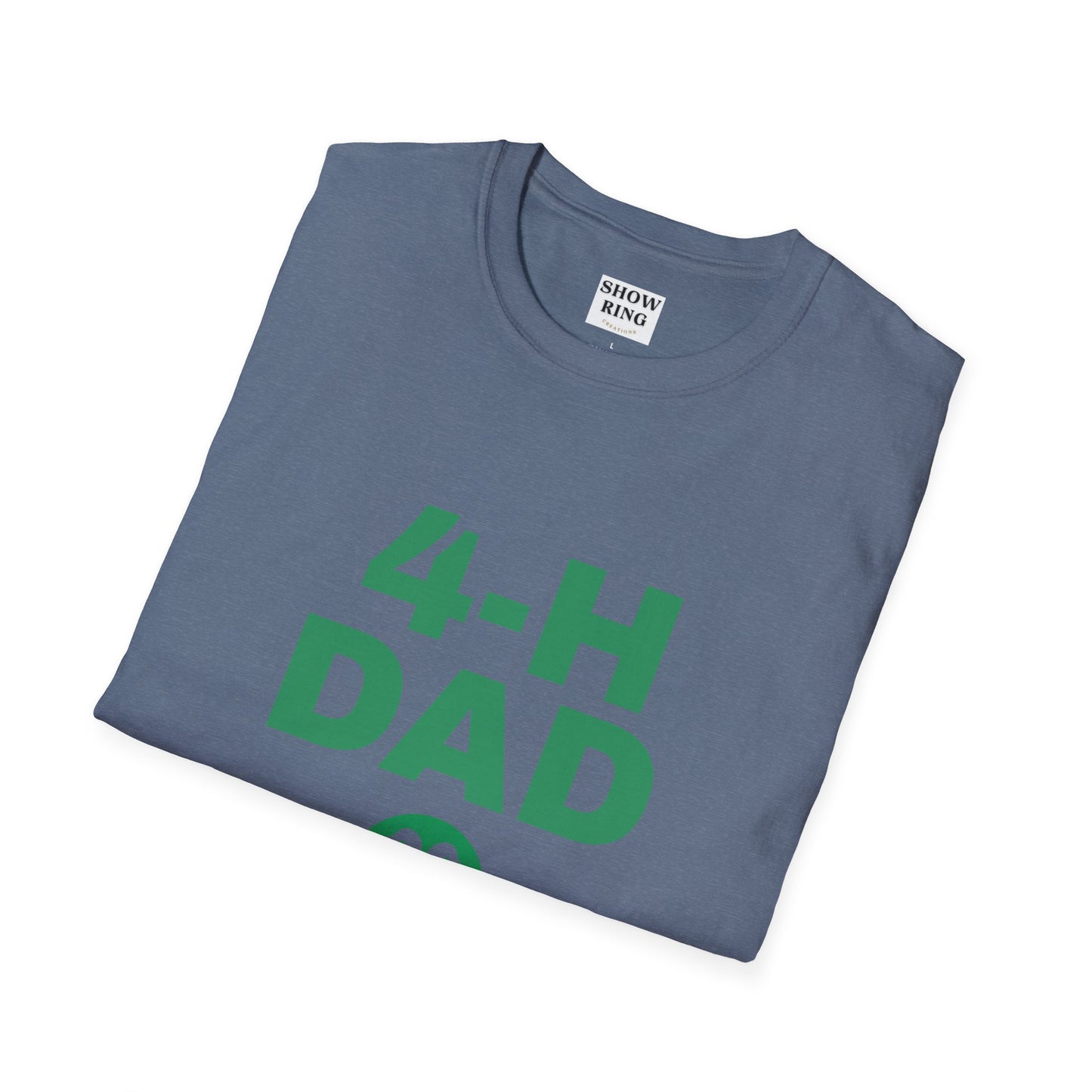 4-H Dad's Shirt - Unisex Softstyle T-Shirt