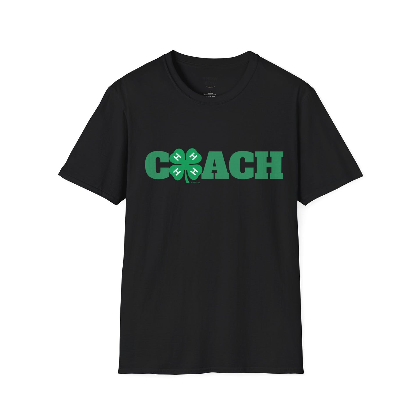 4-H Coach Shirt Unisex Soft style T-Shirt for Men and Women