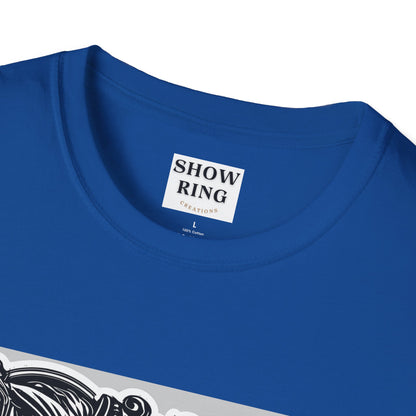 Horse Without Rider for FFA and 4-H Equestrian Teams:  Unisex Softstyle T-Shirt for Men, Women & Kids