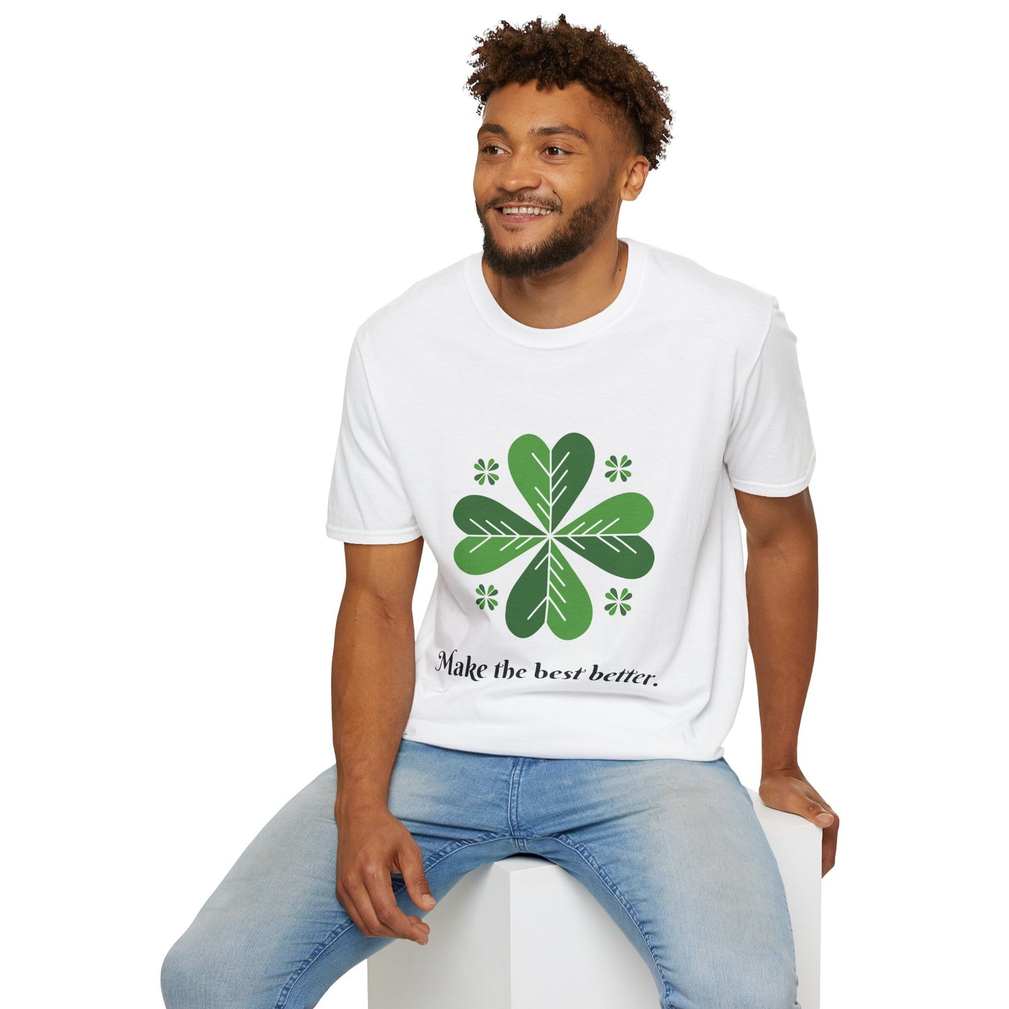 4-H Motto Tee - Unisex Soft style T-Shirt for Men and Women