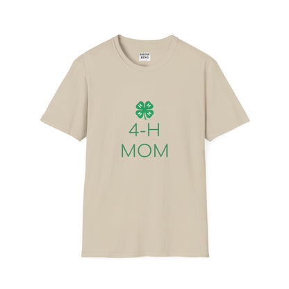 4-H Shirt for Moms and Mamas  - Unisex Softstyle T-Shirt