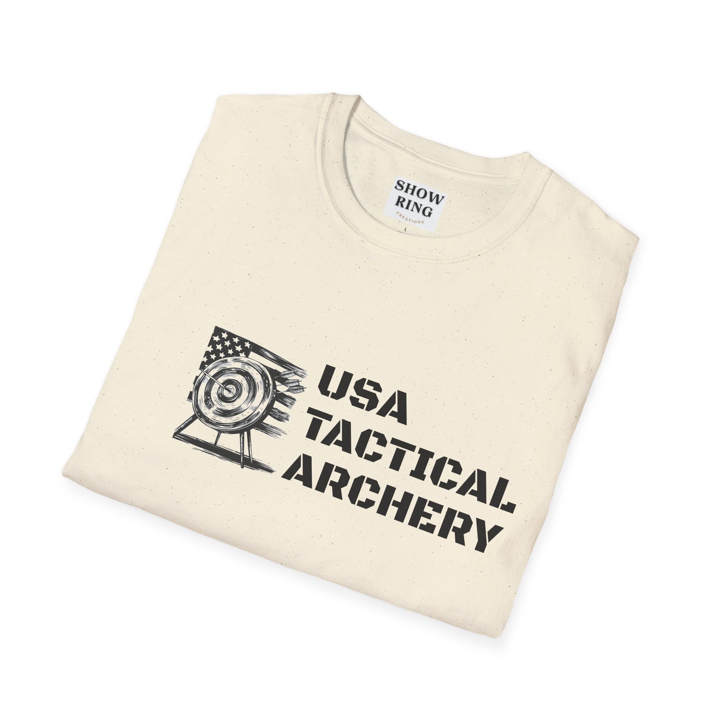 USA Tactical Archery Shirt - Unisex Softstyle T-Shirt for Men, Women, and Children