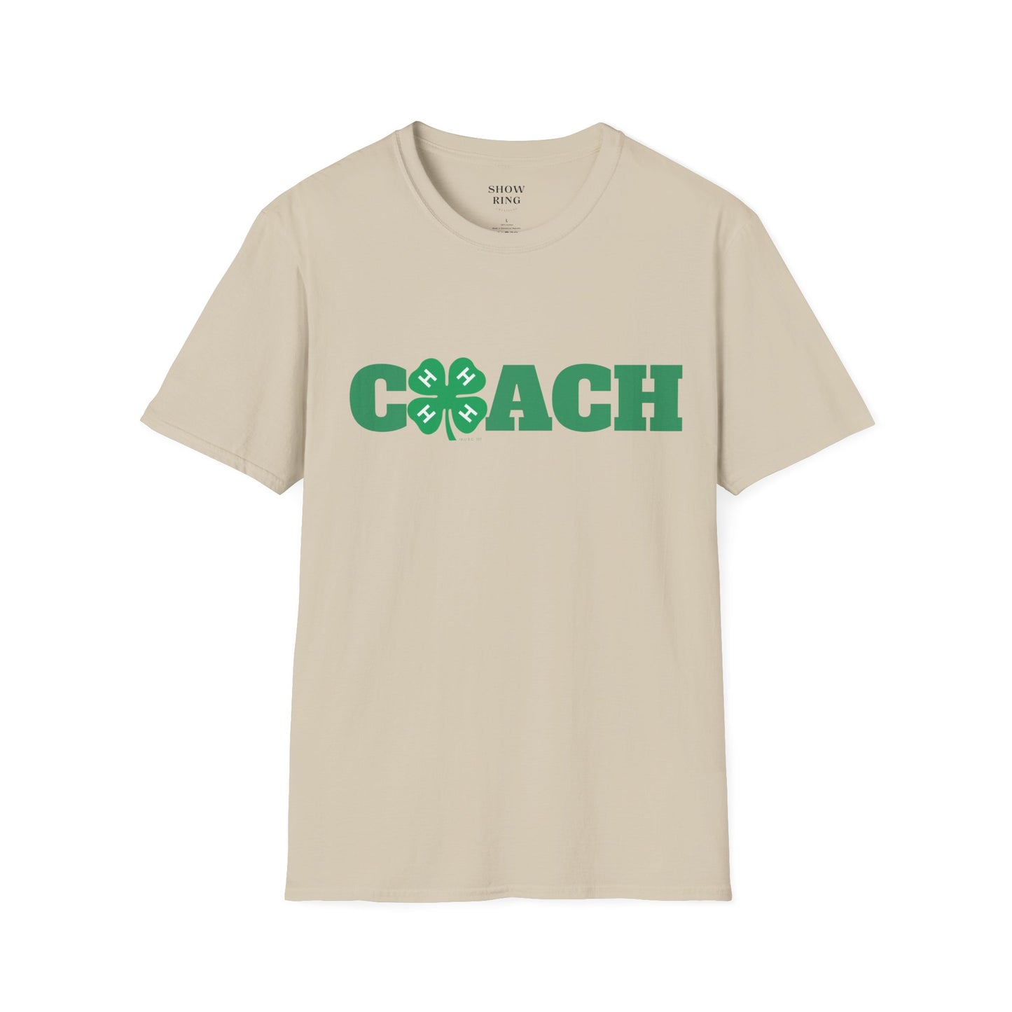 4-H Coach Shirt Unisex Soft style T-Shirt for Men and Women