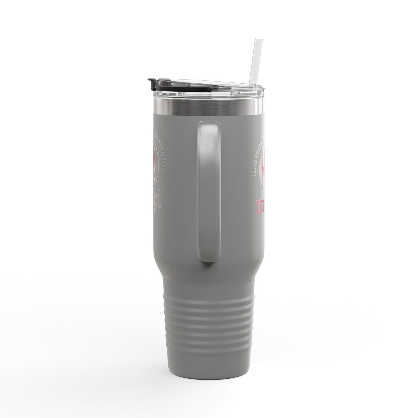 Texas Youth Preparedness Initiative - My PI:  40oz Insulated Travel Mug with Custom Design - For Coffee Lovers, Road Trips, Gifts