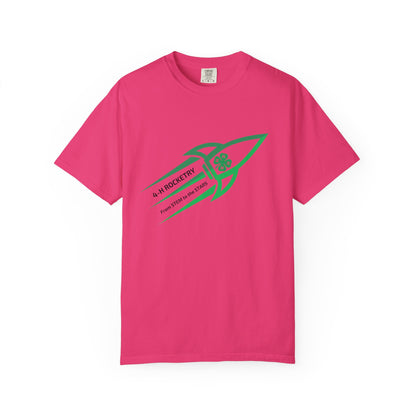 Adult, Rocket-Themed Unisex T-Shirt | From Stem to the Stars, 4-H Rocketry Shirt