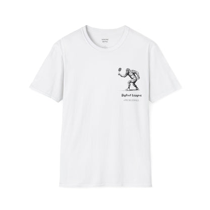 Pickleball Bigfoot League - Unisex Soft style T-Shirt for Men and Women