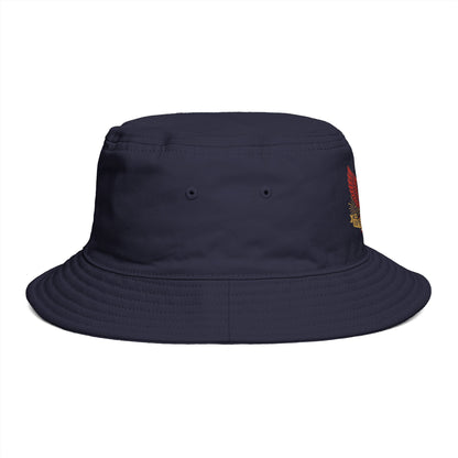 America's 250th Anniversary Bucket Hat | Patriotic Eagle Crest USA 1776–2026 Dark Vintage