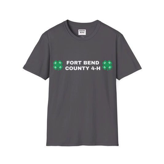 Fort Bend County 4-H:  Unisex Softstyle T-Shirt For Men, Women, and Youth