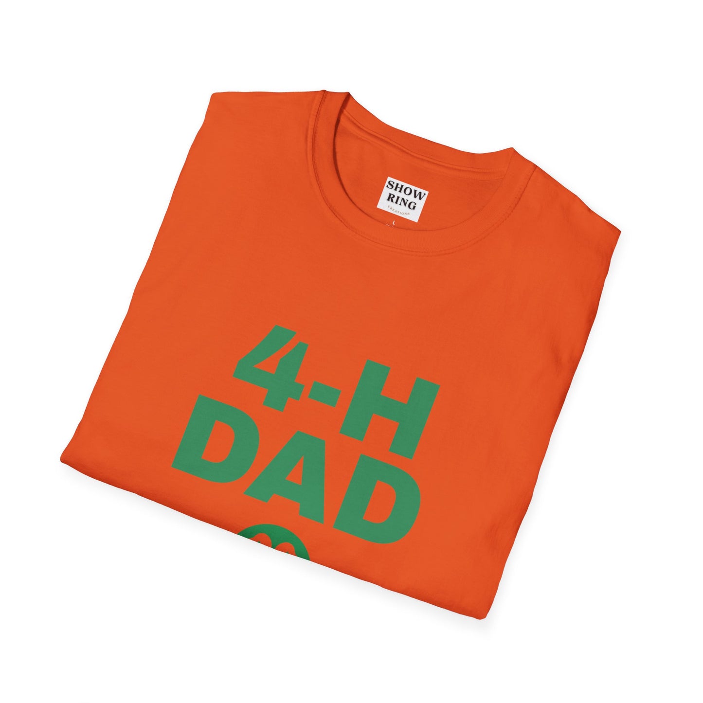 4-H Dad's Shirt - Unisex Softstyle T-Shirt