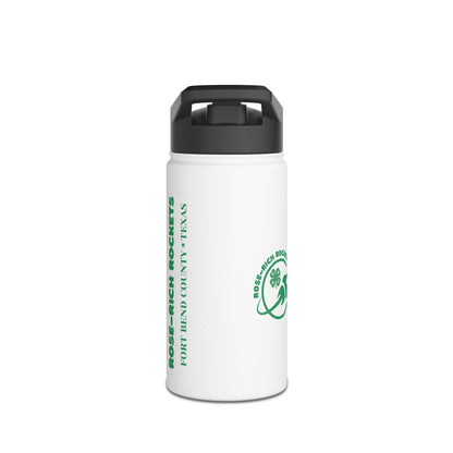 12oz Custom Stainless Steel Water Bottle For Rose-Rich 4-H Rocketry Club - Eco-Friendly Hydration, Personalized Gift, Sports Bottle