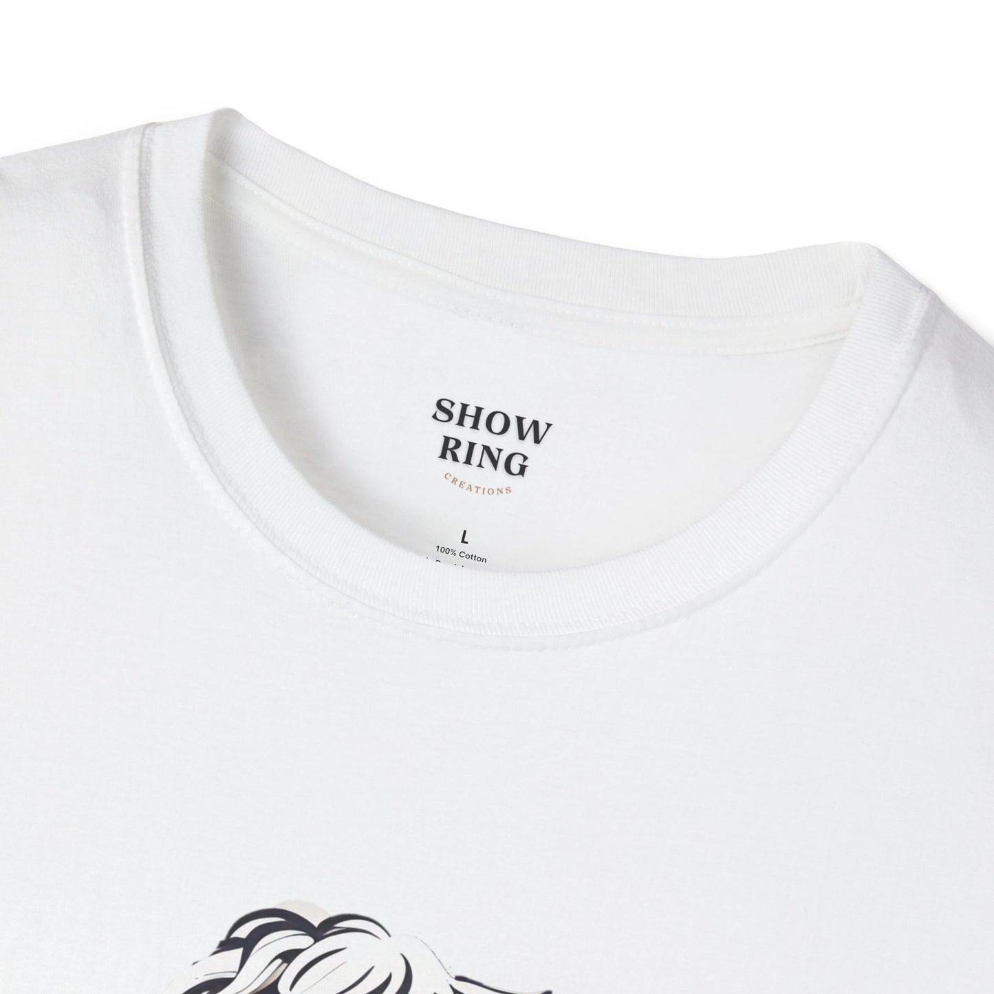 4-H and FFA Heifer Show Shirt - Unisex Softstyle T-Shirt for All Ages