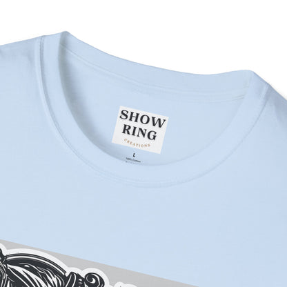 Horse Without Rider for FFA and 4-H Equestrian Teams:  Unisex Softstyle T-Shirt for Men, Women & Kids