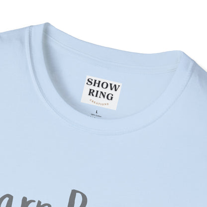 Barn Raised 100% Pure Country, Unisex Softstyle T-Shirt - Country Vibe, Farm Life, Casual Wear, Gift for Farmers, Rustic Style