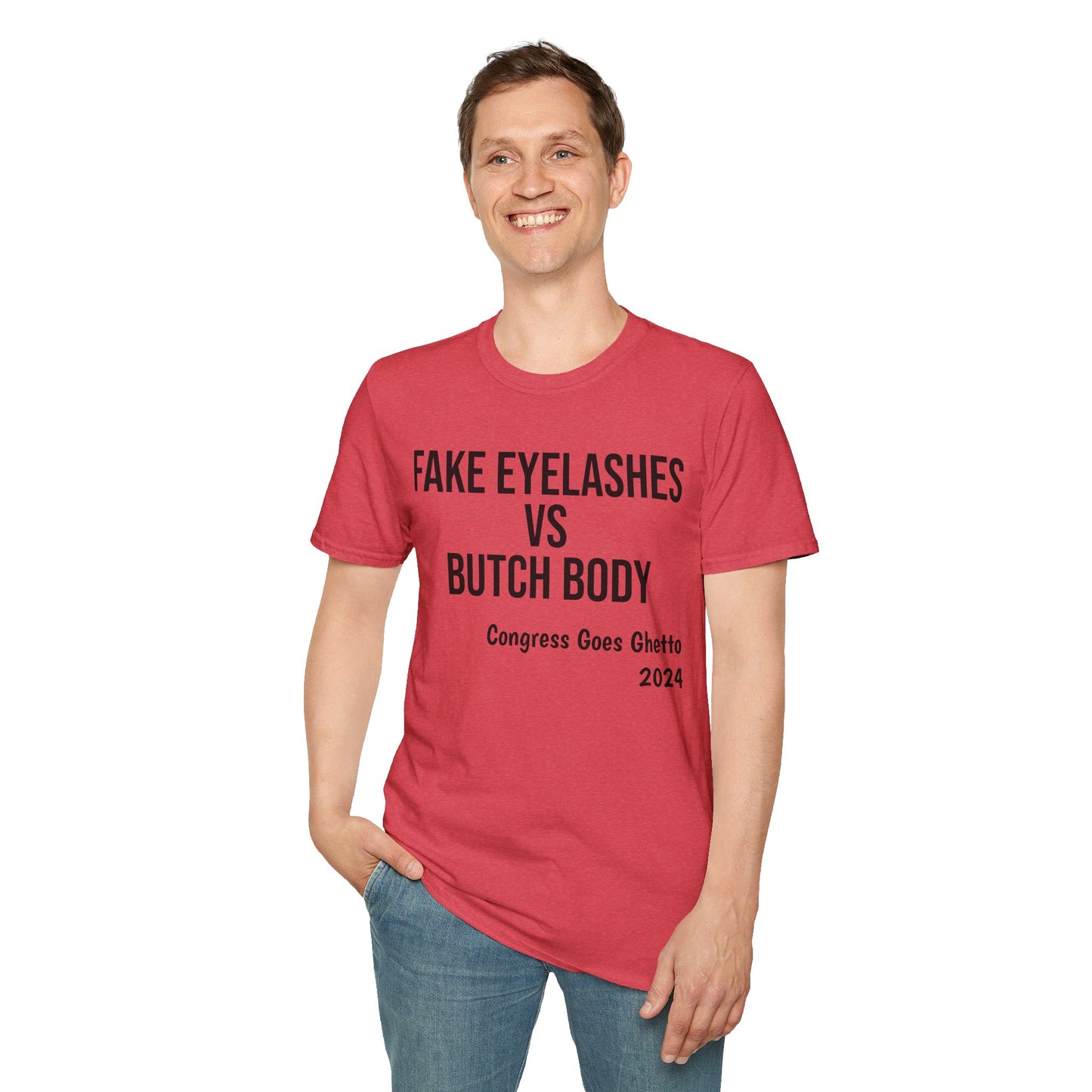 State of America:  Congress Goes Ghetto, Unisex Softstyle T-Shirt, for Men, Women and Patriots