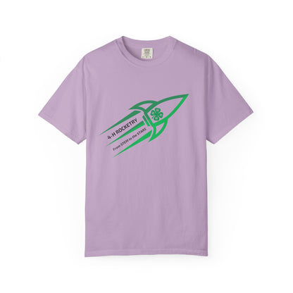 Adult, Rocket-Themed Unisex T-Shirt | From Stem to the Stars, 4-H Rocketry Shirt