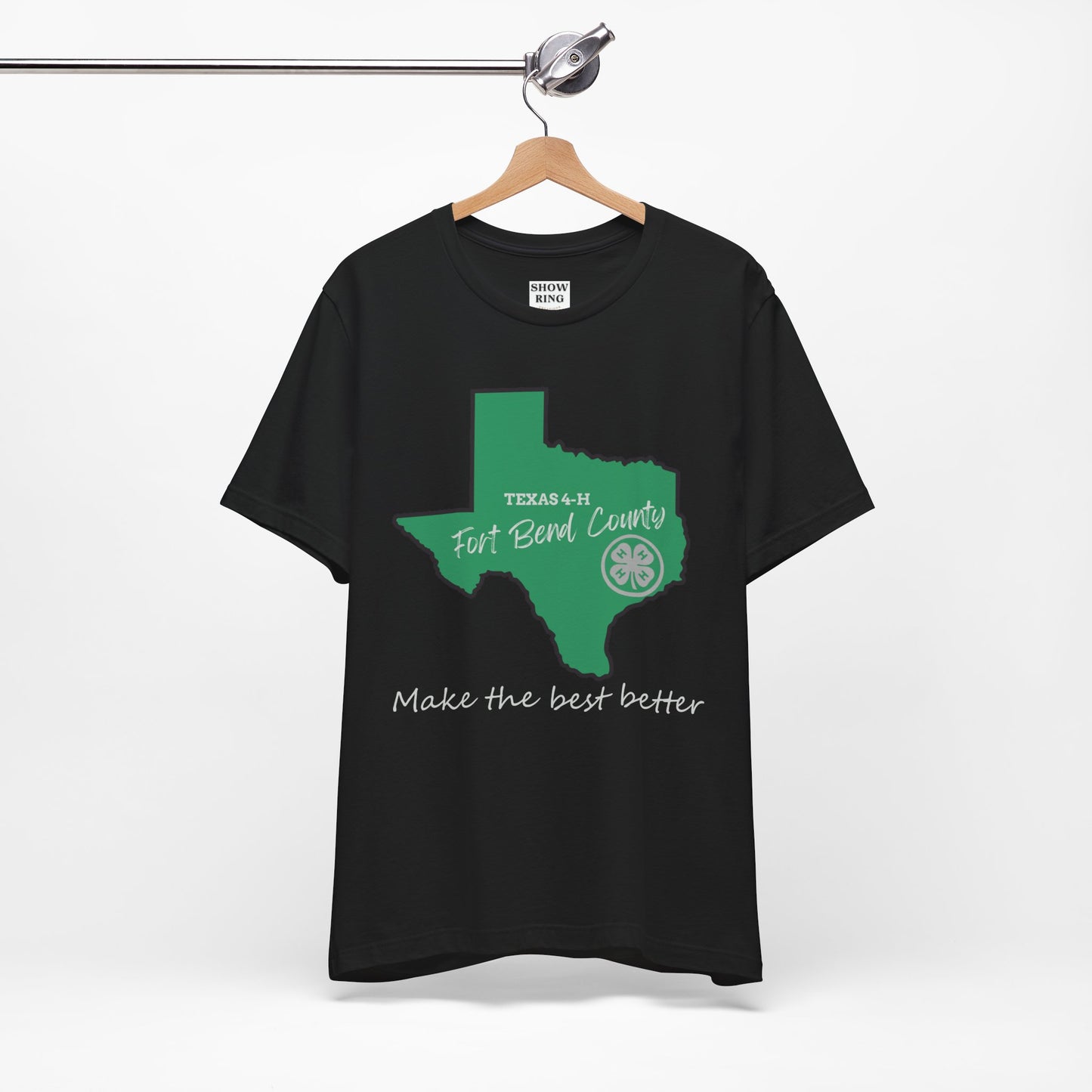 Fort Bend County 4-H Tee - Texas Pride Shirt, 4-H Apparel, Casual Everyday Wear, Fort Bend County 4-H