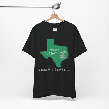 Fort Bend County 4-H Tee - Texas Pride Shirt, 4-H Apparel, Casual Everyday Wear, Fort Bend County 4-H