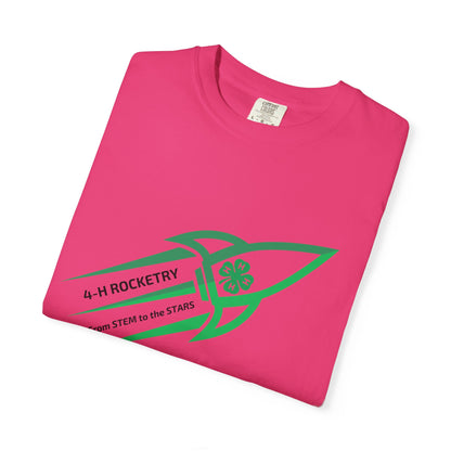 Adult, Rocket-Themed Unisex T-Shirt | From Stem to the Stars, 4-H Rocketry Shirt