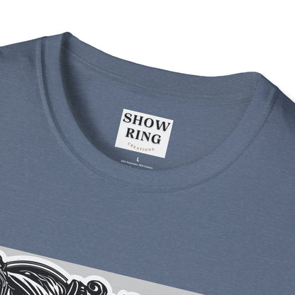 Horse Without Rider for FFA and 4-H Equestrian Teams:  Unisex Softstyle T-Shirt for Men, Women & Kids