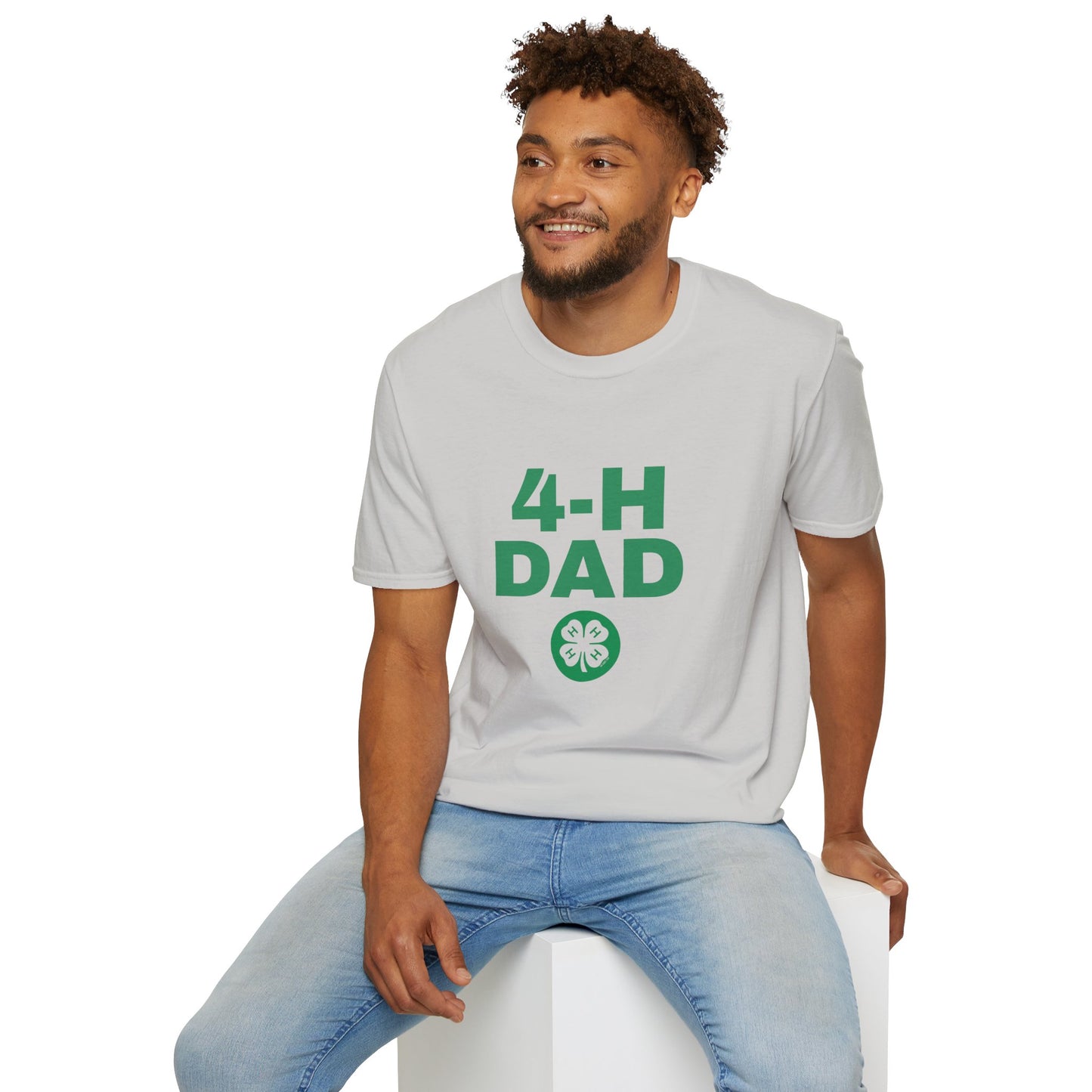 4-H Dad's Shirt - Unisex Softstyle T-Shirt