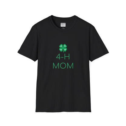 4-H Shirt for Moms and Mamas  - Unisex Softstyle T-Shirt
