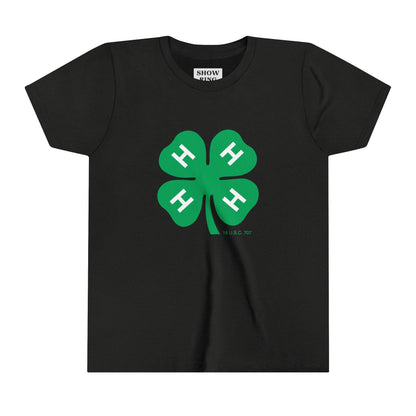 Youth Short Sleeve Tee With 4-H Logo