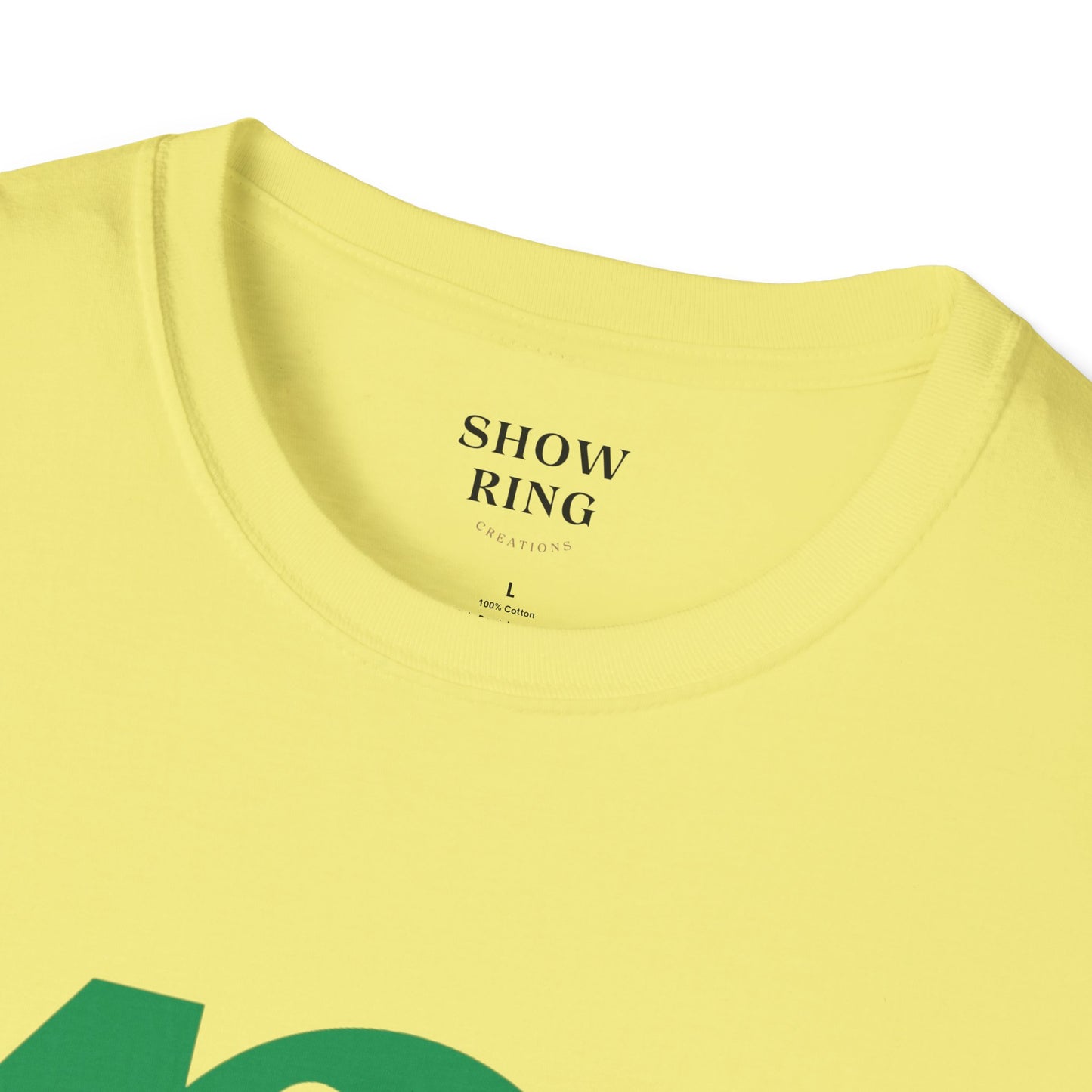 4-H Mom's Shirt with Circle 4-H Logo - Unisex Softstyle T-Shirt for Women