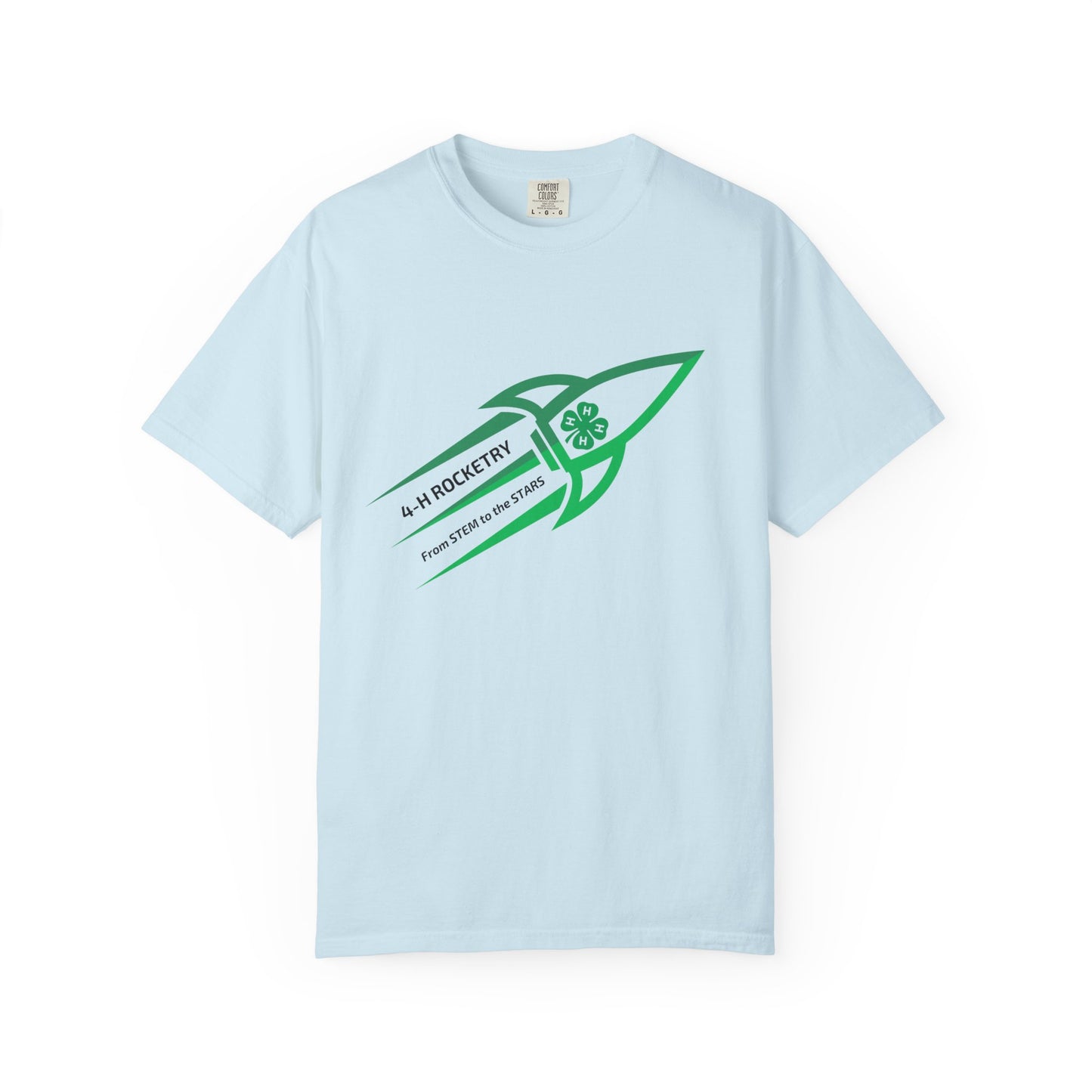 Adult, Rocket-Themed Unisex T-Shirt | From Stem to the Stars, 4-H Rocketry Shirt