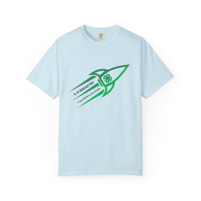 Adult, Rocket-Themed Unisex T-Shirt | From Stem to the Stars, 4-H Rocketry Shirt