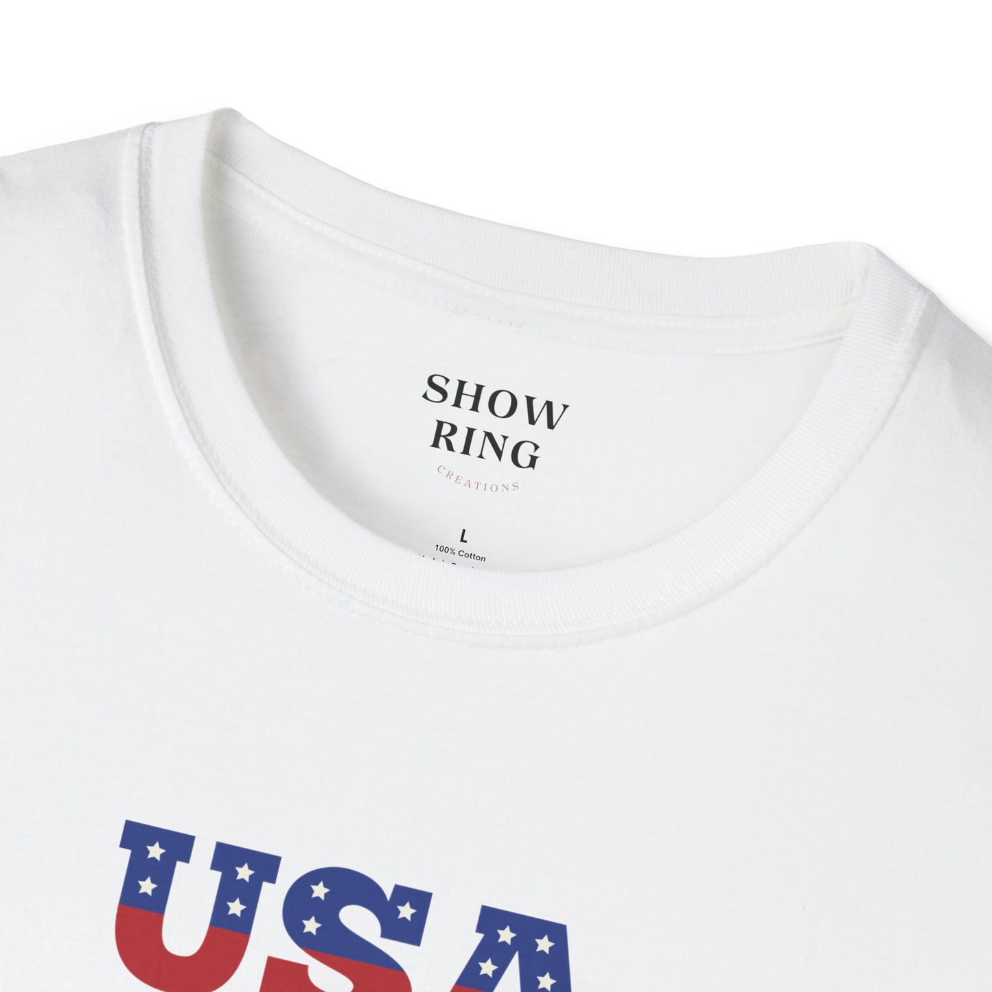 USA Land of the Free Because of the Brave T-Shirt, 4th of July Tee, Patriotic Unisex Shirt, Military Tribute Apparel, Independence Day Fashion