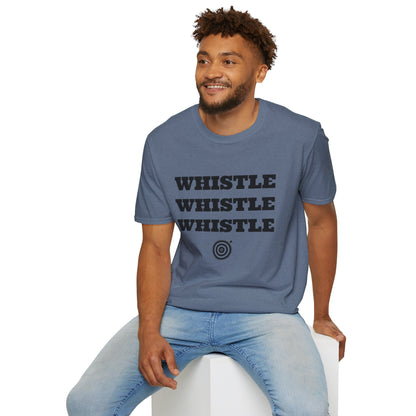 Archers Know:  Whistle, Whistle, Whistle - Unisex Softstyle T-Shirt for Men, Women & Kids
