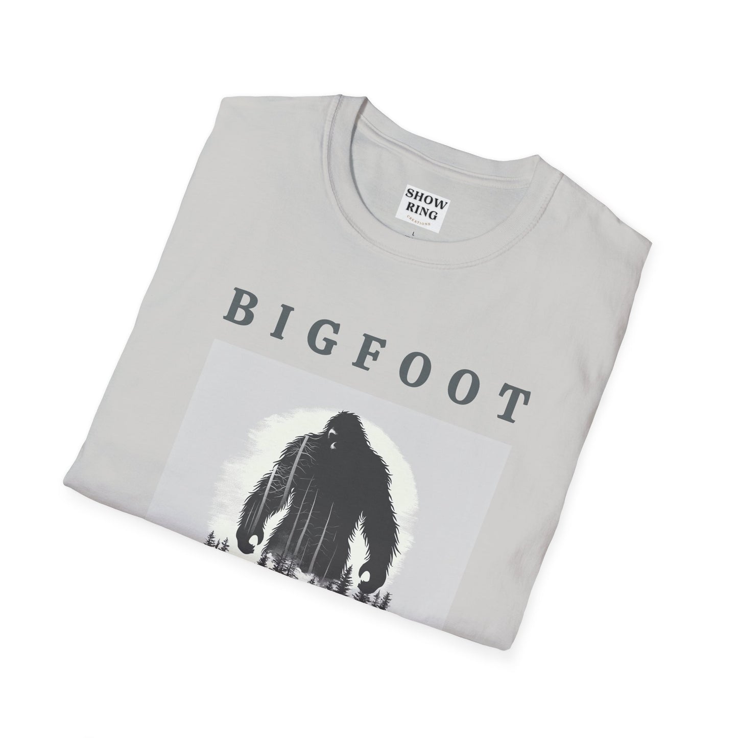 Bigfoot, Hide & Seek Champion - Unisex Softstyle T-Shirt for Men, Women & Children