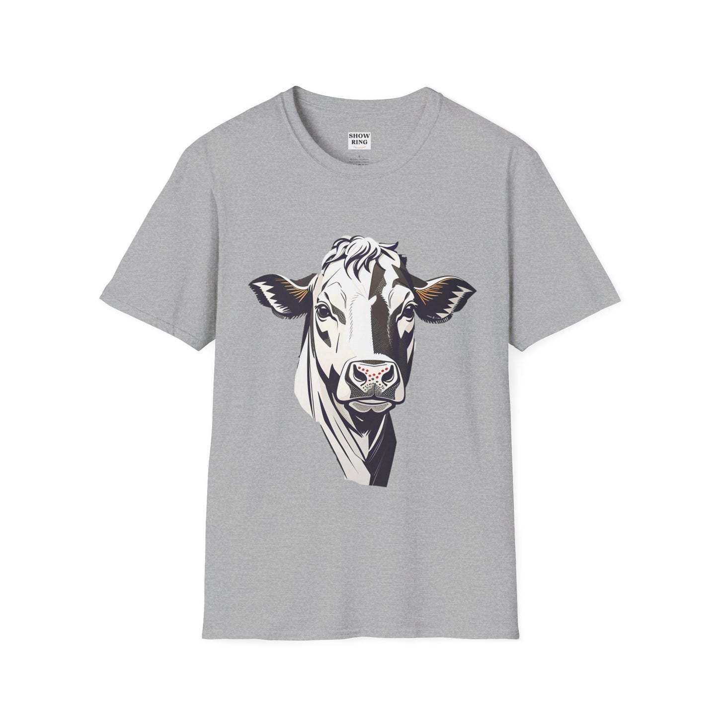 4-H and FFA Heifer Show Shirt - Unisex Softstyle T-Shirt for All Ages