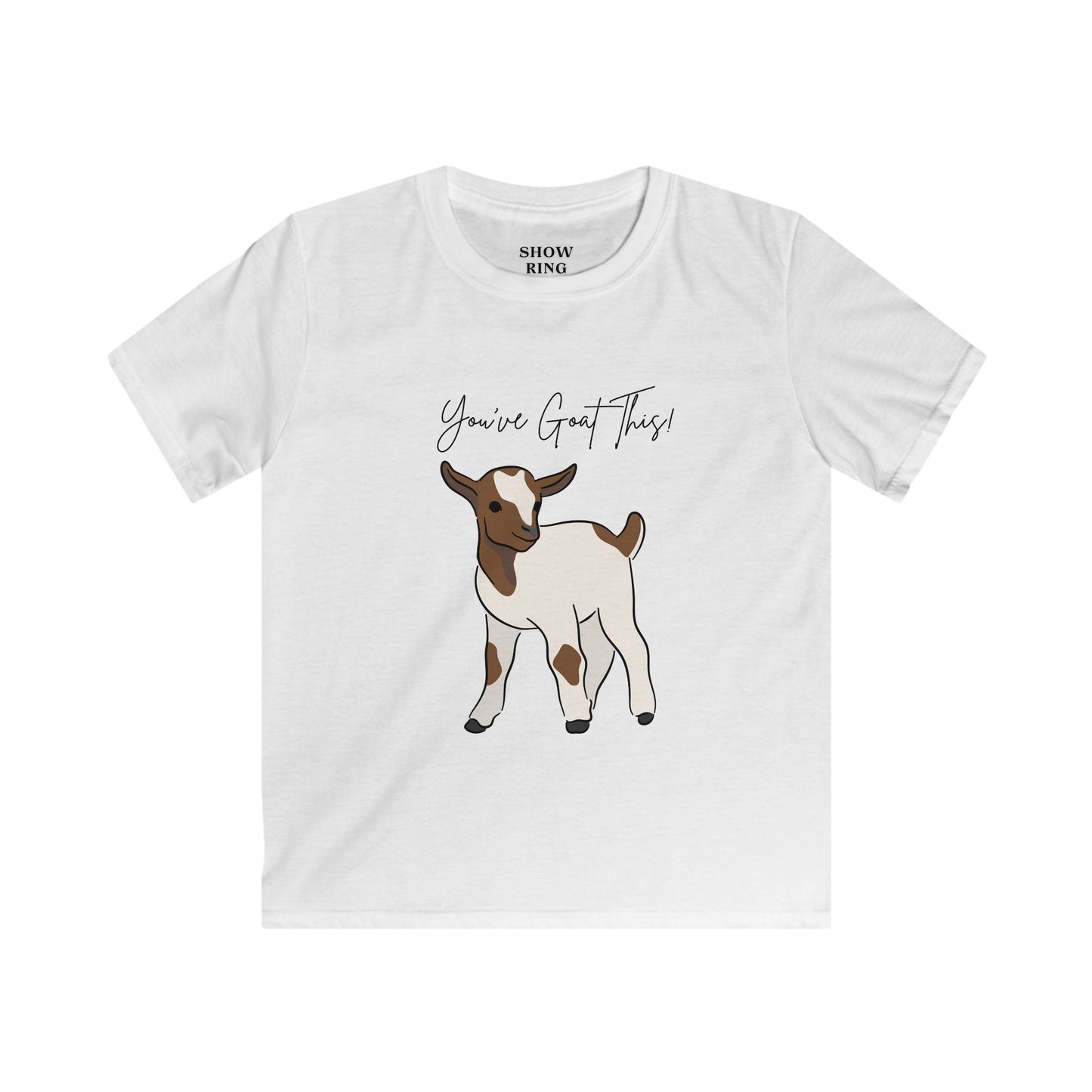 KIDS SIZED: Cute Kids Goat Tee, Animal Lover Gift, Birthday Present, Farm Life Apparel, Fun Tees for Children, You've Goat This Phrase