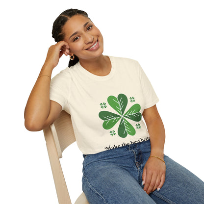 4-H Motto Tee - Unisex Soft style T-Shirt for Men and Women