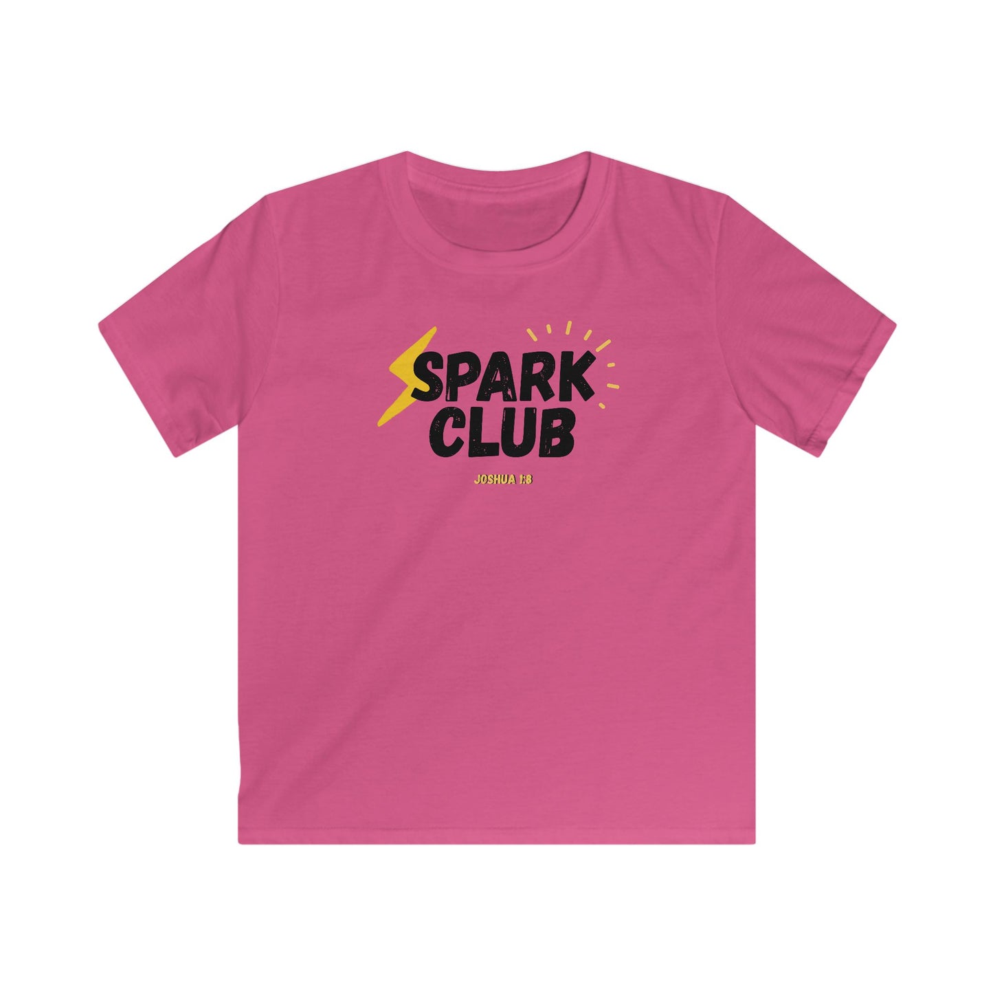 Spark Club KIDS Shirt – Fun Christian Apparel, Bible Study Youth Group Tee