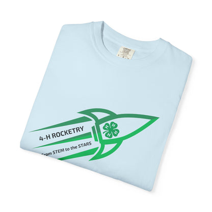 Adult, Rocket-Themed Unisex T-Shirt | From Stem to the Stars, 4-H Rocketry Shirt