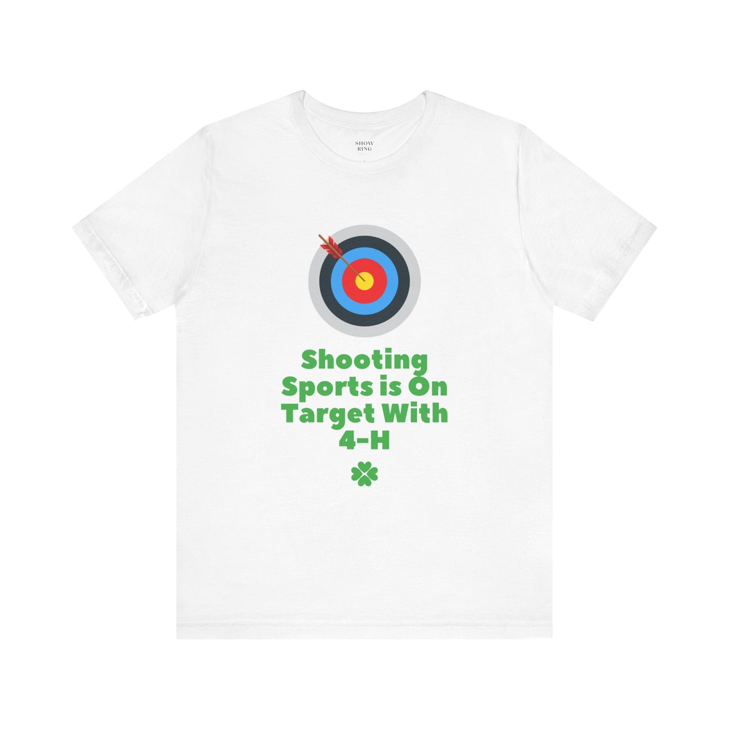 4-H Shooting Sports is On Target, Unisex Short Sleeve T-Shirt
