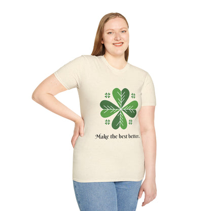 4-H Motto Tee - Unisex Soft style T-Shirt for Men and Women