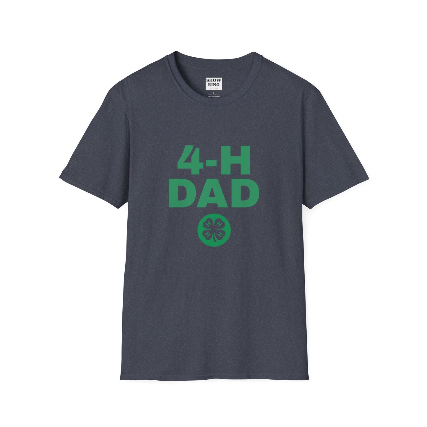 4-H Dad's Shirt - Unisex Softstyle T-Shirt